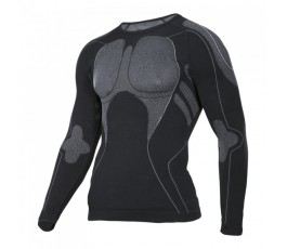 
                  LAHTIPRO Koszulka termoaktywna czarno-szara rozmiar L/XL L4120103 5903755053756